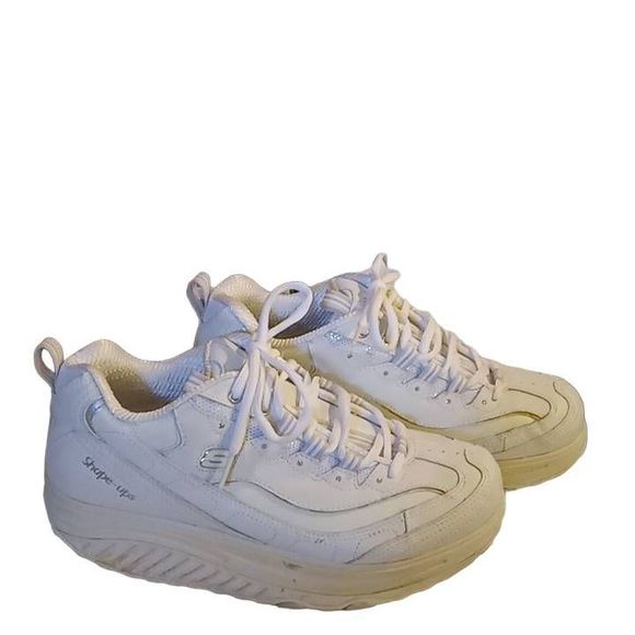 Skechers Shape-Ups White Women's Size 9 Model #l11800 - Picture 4 of 9